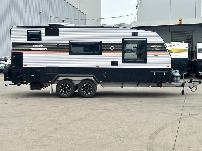 2025 JB Caravans Dirt Roader 19'6 Front Door