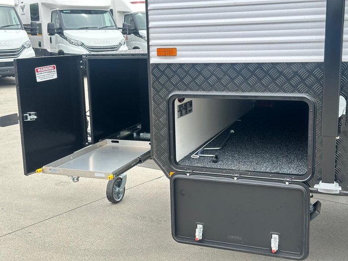 2025 JB Caravans Dirt Roader 19'6 Front Door