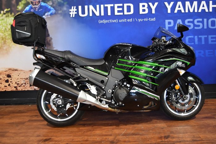 2013 Kawasaki NINJA ZX-14R SE green