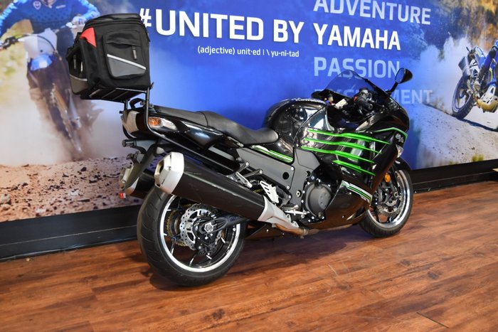 2013 Kawasaki NINJA ZX-14R SE green