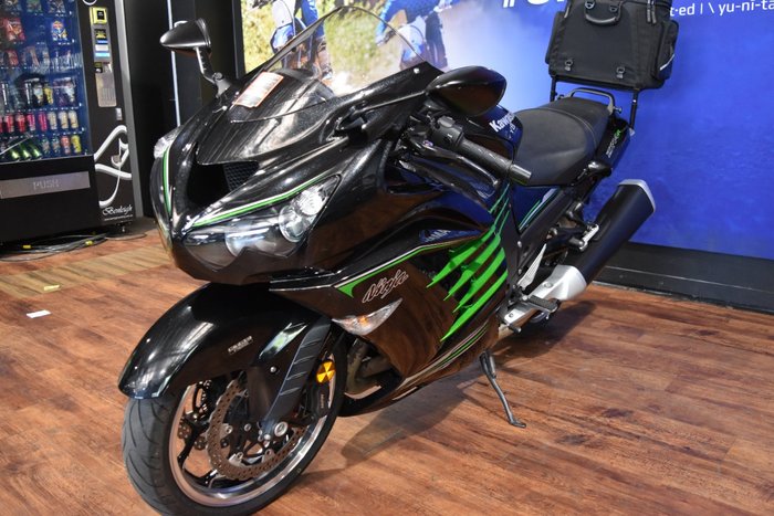 2013 Kawasaki NINJA ZX-14R SE green