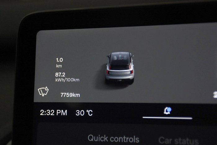 2024 Volvo EX30 Single Motor Extended Range Ultra MY24 Crystal White