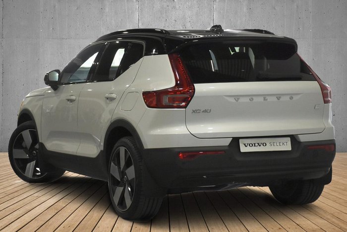 2024 Volvo XC40 Recharge Twin Pure Electric MY24 AWD Crystal White