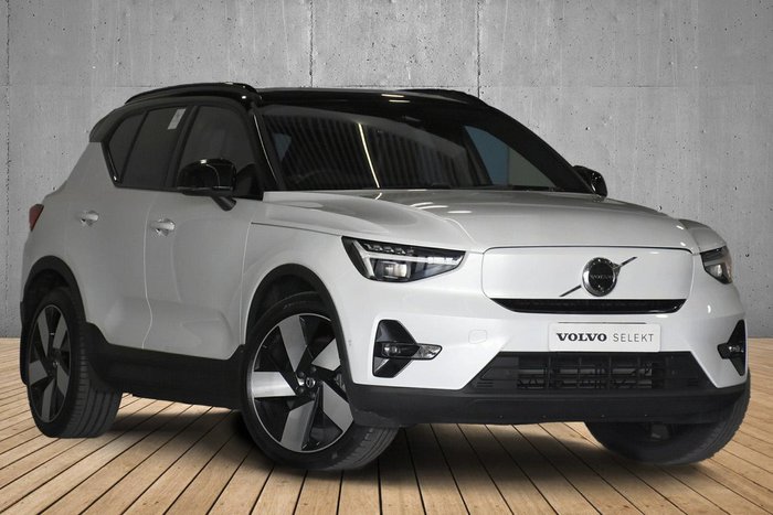 2024 Volvo XC40 Recharge Twin Pure Electric MY24 AWD Crystal White