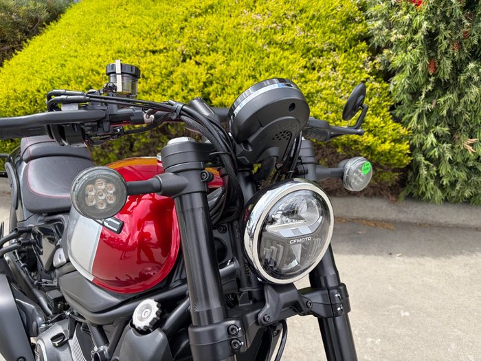 2025 CFMOTO 2025 CF MOTO 450CC 450CL-C ABS ruby red