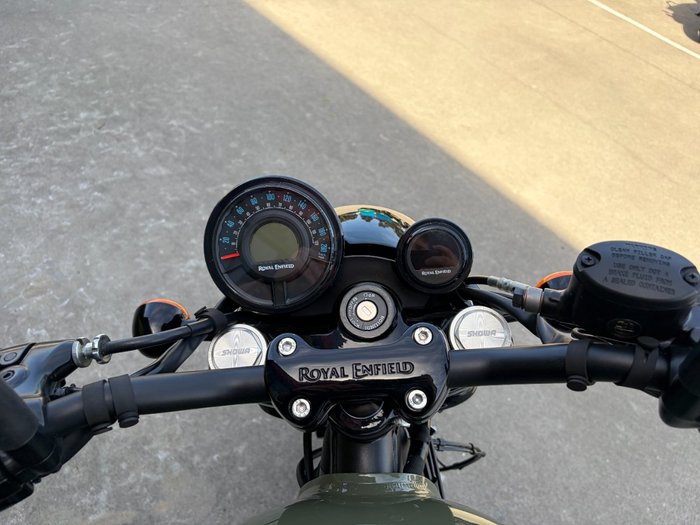 2025 Royal Enfield SHOTGUN 650 Green