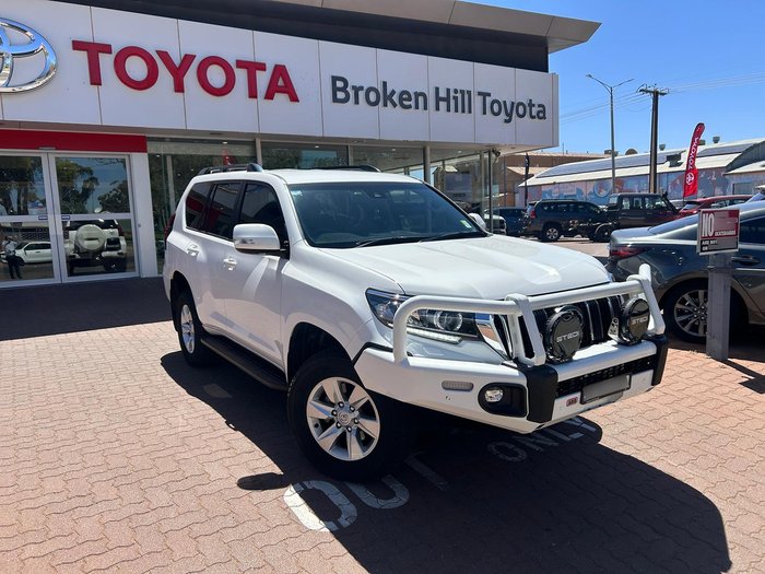2022 Toyota Landcruiser Prado GXL GDJ150R 4X4 Dual Range Glacier White
