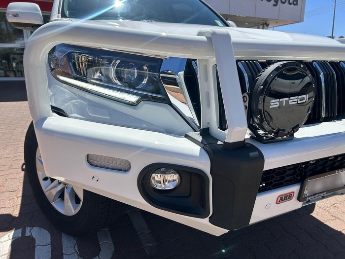 2022 Toyota Landcruiser Prado GXL GDJ150R 4X4 Dual Range Glacier White
