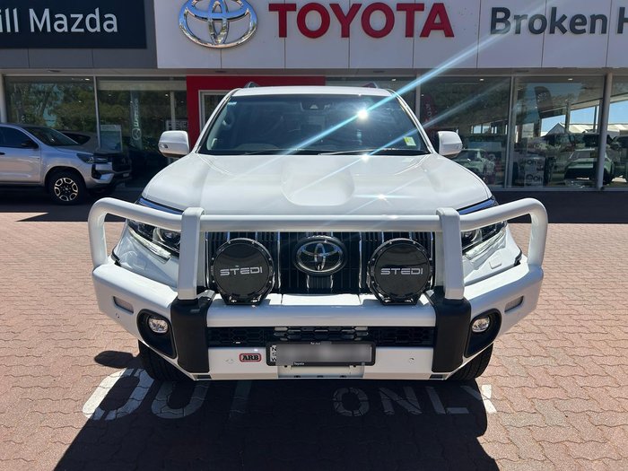 2022 Toyota Landcruiser Prado GXL GDJ150R 4X4 Dual Range Glacier White