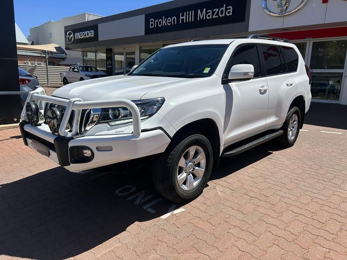 2022 Toyota Landcruiser Prado GXL GDJ150R 4X4 Dual Range Glacier White