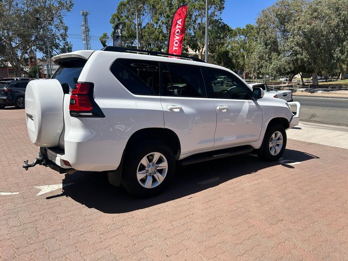 2022 Toyota Landcruiser Prado GXL GDJ150R 4X4 Dual Range Glacier White
