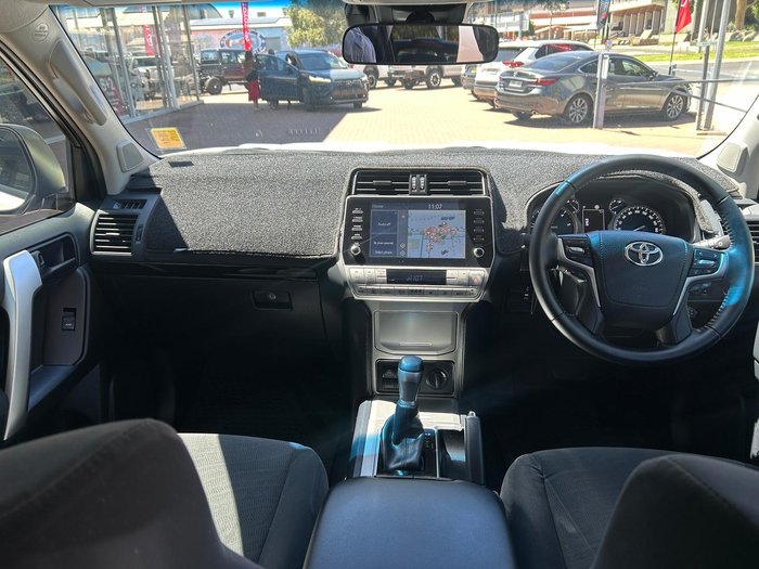 2022 Toyota Landcruiser Prado GXL GDJ150R 4X4 Dual Range Glacier White