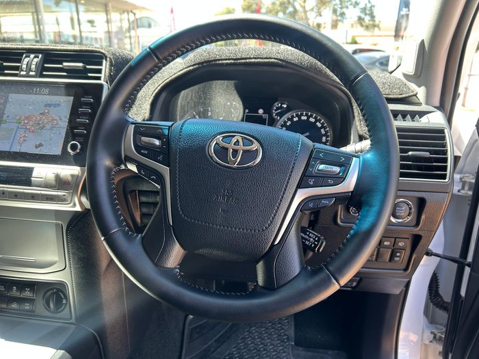 2022 Toyota Landcruiser Prado GXL GDJ150R 4X4 Dual Range Glacier White