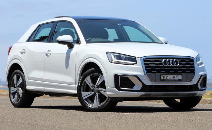 2019 Audi Q2 40 TFSI sport GA MY20 Four Wheel Drive Glacier White