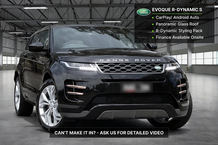 2019 Land Rover Range Rover Evoque P200 R-Dynamic S