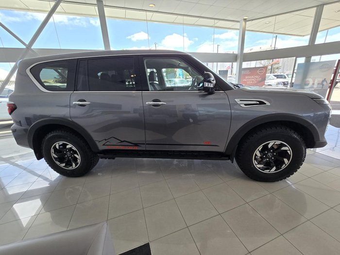 2025 Nissan Patrol Warrior Y62 MY25 4X4 Dual Range Gun Metallic
