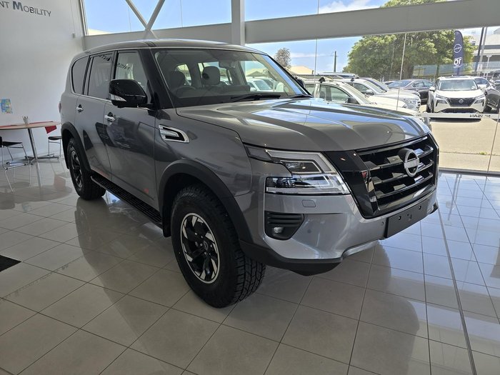 2025 Nissan Patrol Warrior Y62 MY25 4X4 Dual Range Gun Metallic
