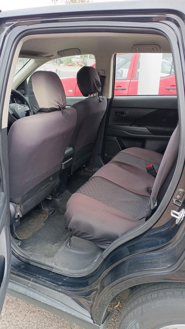 2013 Mitsubishi Outlander ES ZJ MY14 4X4 On Demand Black