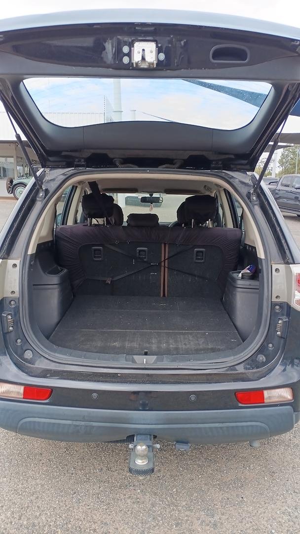 2013 Mitsubishi Outlander ES ZJ MY14 4X4 On Demand Black