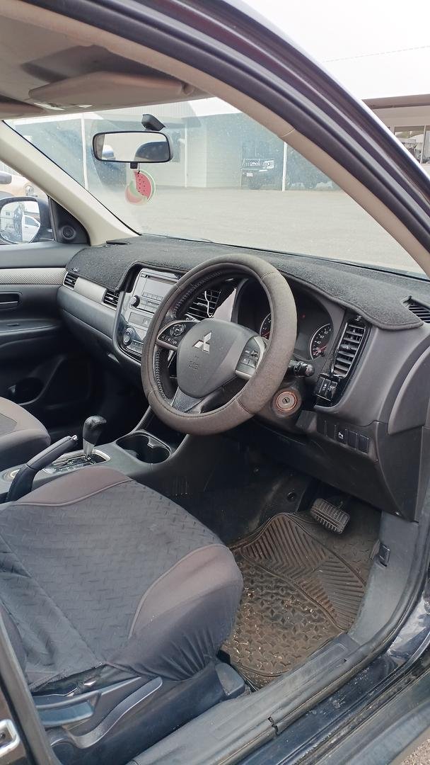 2013 Mitsubishi Outlander ES ZJ MY14 4X4 On Demand Black