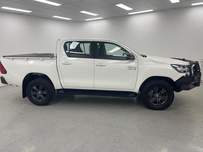 2024 Toyota Hilux SR GUN126R 4X4 Dual Range Glacier White