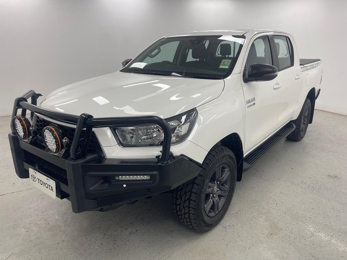 2024 Toyota Hilux SR GUN126R 4X4 Dual Range Glacier White