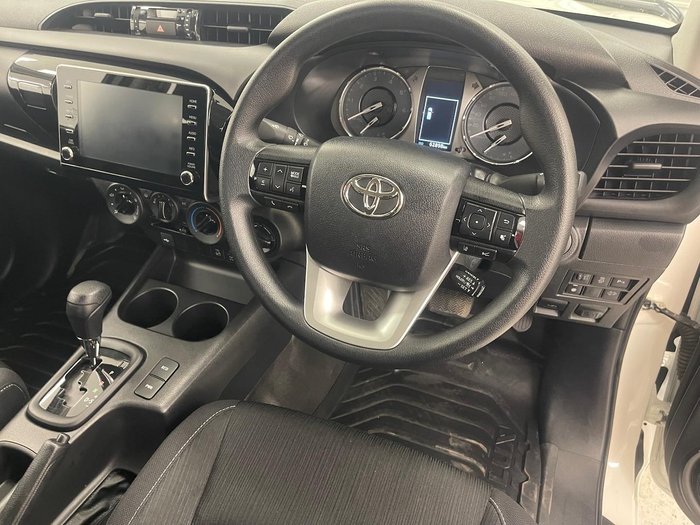 2024 Toyota Hilux SR GUN126R 4X4 Dual Range Glacier White