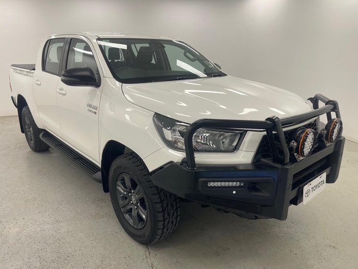 2024 Toyota Hilux SR GUN126R 4X4 Dual Range Glacier White