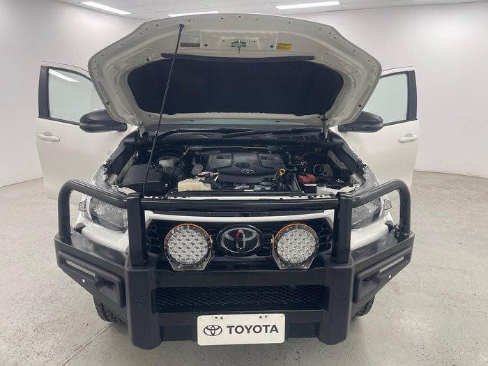 2024 Toyota Hilux SR GUN126R 4X4 Dual Range Glacier White