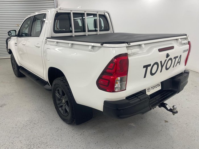 2024 Toyota Hilux SR GUN126R 4X4 Dual Range Glacier White