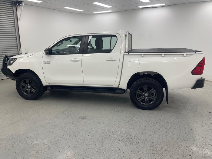 2024 Toyota Hilux SR GUN126R 4X4 Dual Range Glacier White