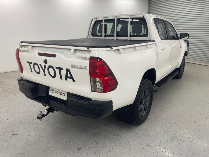 2024 Toyota Hilux SR GUN126R 4X4 Dual Range Glacier White