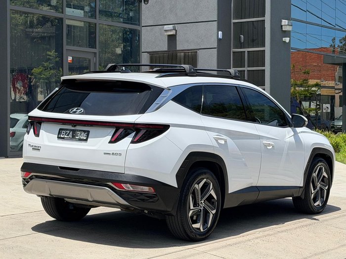 2022 Hyundai Tucson Highlander NX4.V1 MY22 AWD White Cream