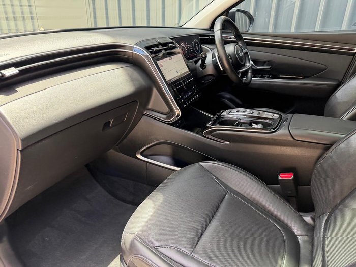 2022 Hyundai Tucson Highlander NX4.V1 MY22 AWD White Cream