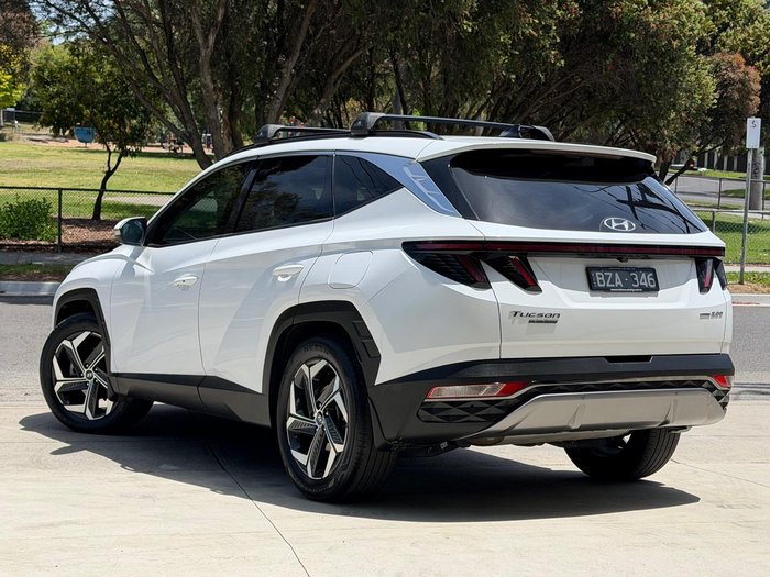 2022 Hyundai Tucson Highlander NX4.V1 MY22 AWD White Cream
