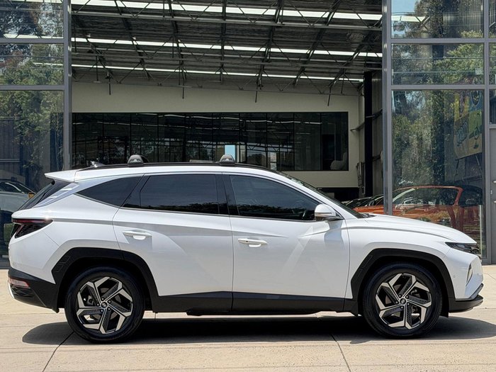 2022 Hyundai Tucson Highlander NX4.V1 MY22 AWD White Cream