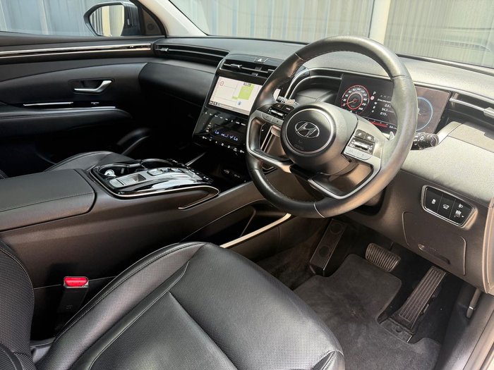 2022 Hyundai Tucson Highlander NX4.V1 MY22 AWD White Cream