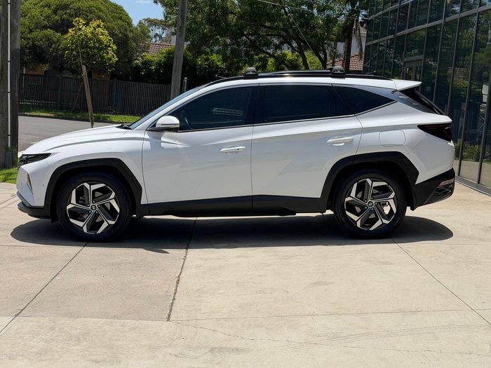 2022 Hyundai Tucson Highlander NX4.V1 MY22 AWD White Cream