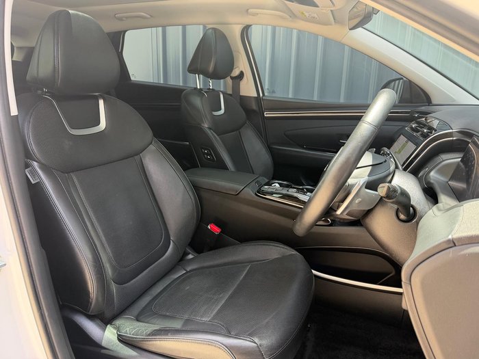 2022 Hyundai Tucson Highlander NX4.V1 MY22 AWD White Cream