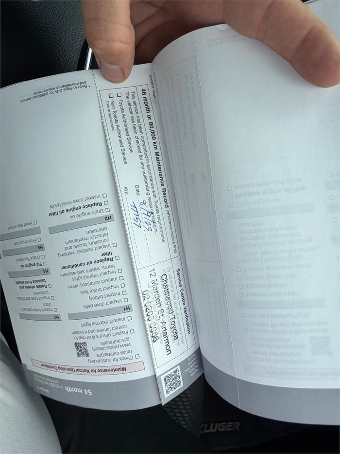 2019 TOYOTA KLUGER GX (4x2)