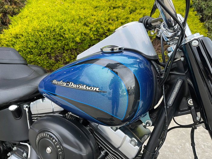 2014 HARLEY-DAVIDSON FLSTFB FAT BOY LO Blue
