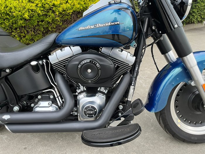 2014 HARLEY-DAVIDSON FLSTFB FAT BOY LO Blue
