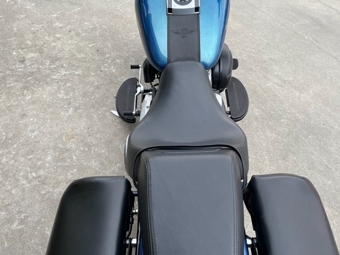 2014 HARLEY-DAVIDSON FLSTFB FAT BOY LO Blue
