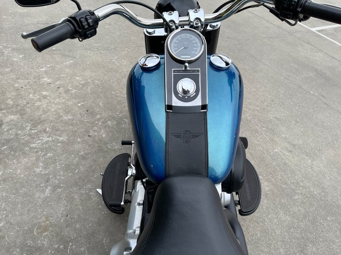 2014 HARLEY-DAVIDSON FLSTFB FAT BOY LO Blue