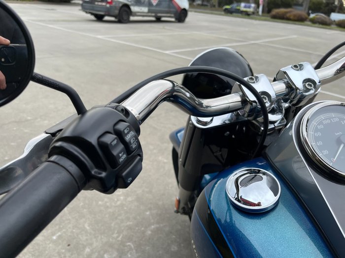 2014 HARLEY-DAVIDSON FLSTFB FAT BOY LO Blue