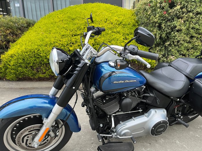 2014 HARLEY-DAVIDSON FLSTFB FAT BOY LO Blue