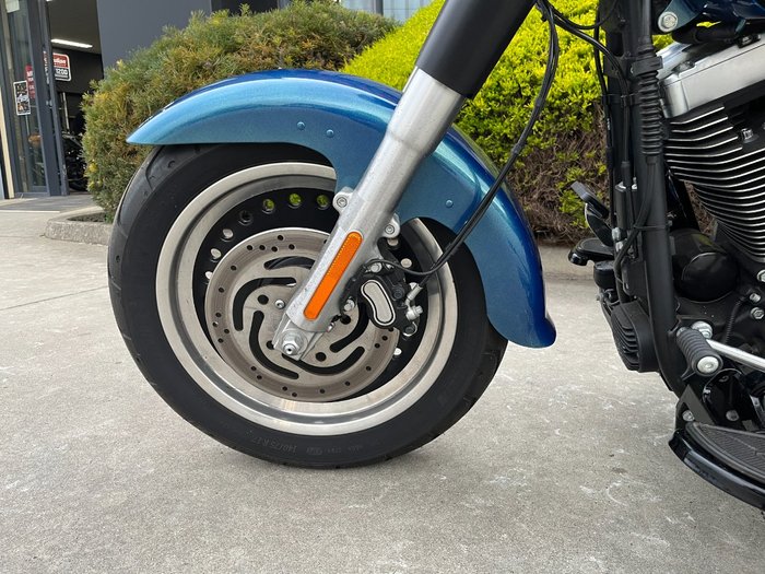 2014 HARLEY-DAVIDSON FLSTFB FAT BOY LO Blue