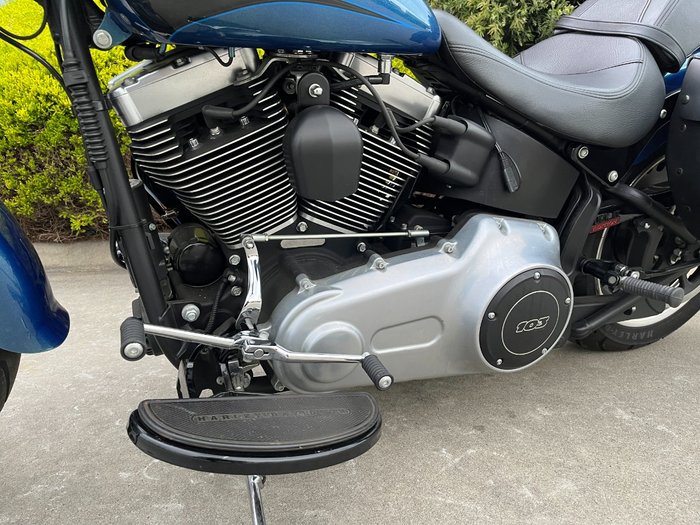 2014 HARLEY-DAVIDSON FLSTFB FAT BOY LO Blue