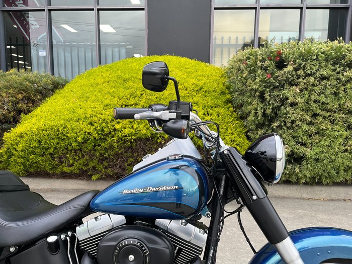 2014 HARLEY-DAVIDSON FLSTFB FAT BOY LO Blue