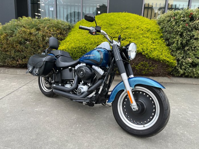 2014 HARLEY-DAVIDSON FLSTFB FAT BOY LO Blue